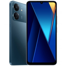Xiaomi POCO C65 スマートフォン本体　ブルー Xiaomi Poco C65 Dual Sim 256GB Blue (8GB RAM) - Global